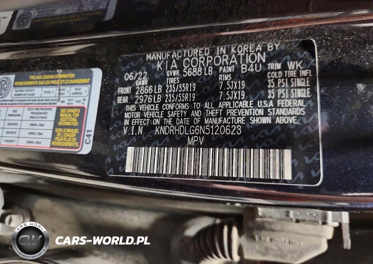 2022 Kia Sorento Ex VIN:KNDRHDLG6N5120623 - 13