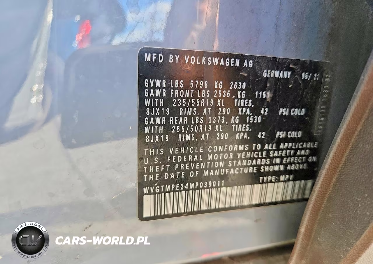2021 Volkswagen Id.4 Pro S VIN:WVGTMPE24MP039011 - 13