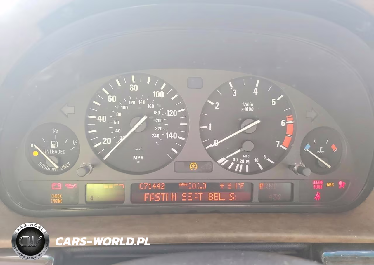 1997 BMW 740 Il VIN:WBAGJ8323VDM02325 - 9