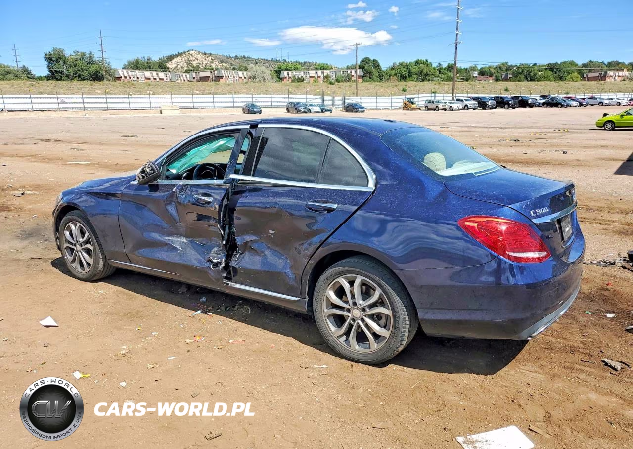 2015 Mercedes-Benz C 300 4Matic VIN:55SWF4KB0FU094968 - 2