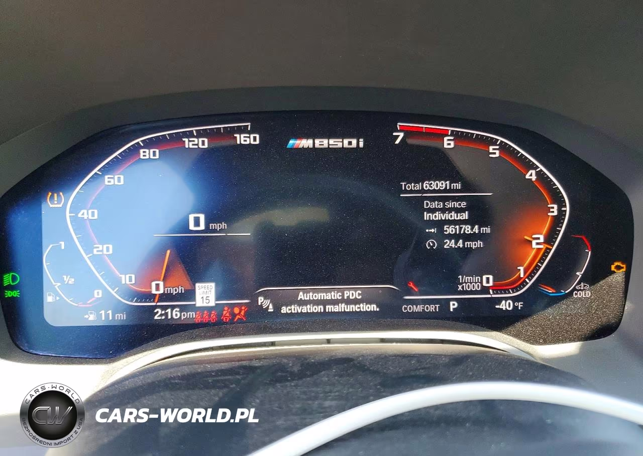 2020 BMW M850Xi VIN:WBAGV8C08LCE22465 - 9