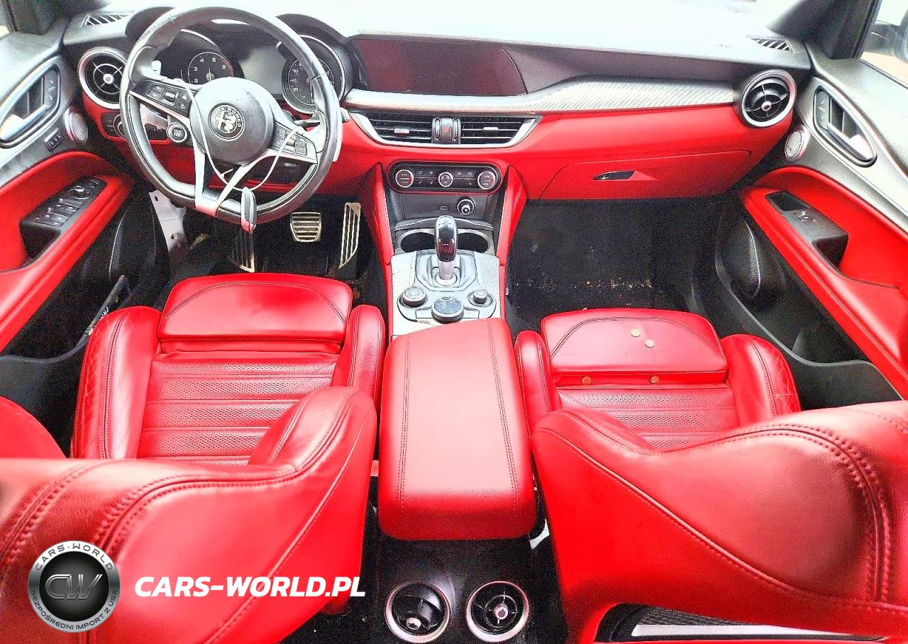 2019 Alfa Romeo Stelvio Ti VIN:ZASPAKBN1K7C30566 - 8