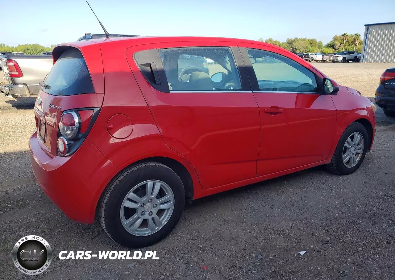2012 Chevrolet Sonic Lt VIN:1G1JC6SHXC4180403 - 3