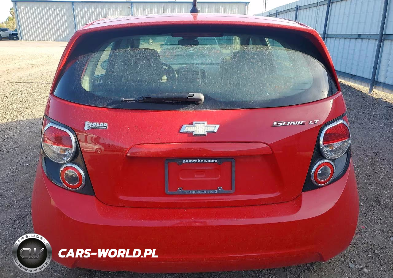 2012 Chevrolet Sonic Lt VIN:1G1JC6SHXC4180403 - 6