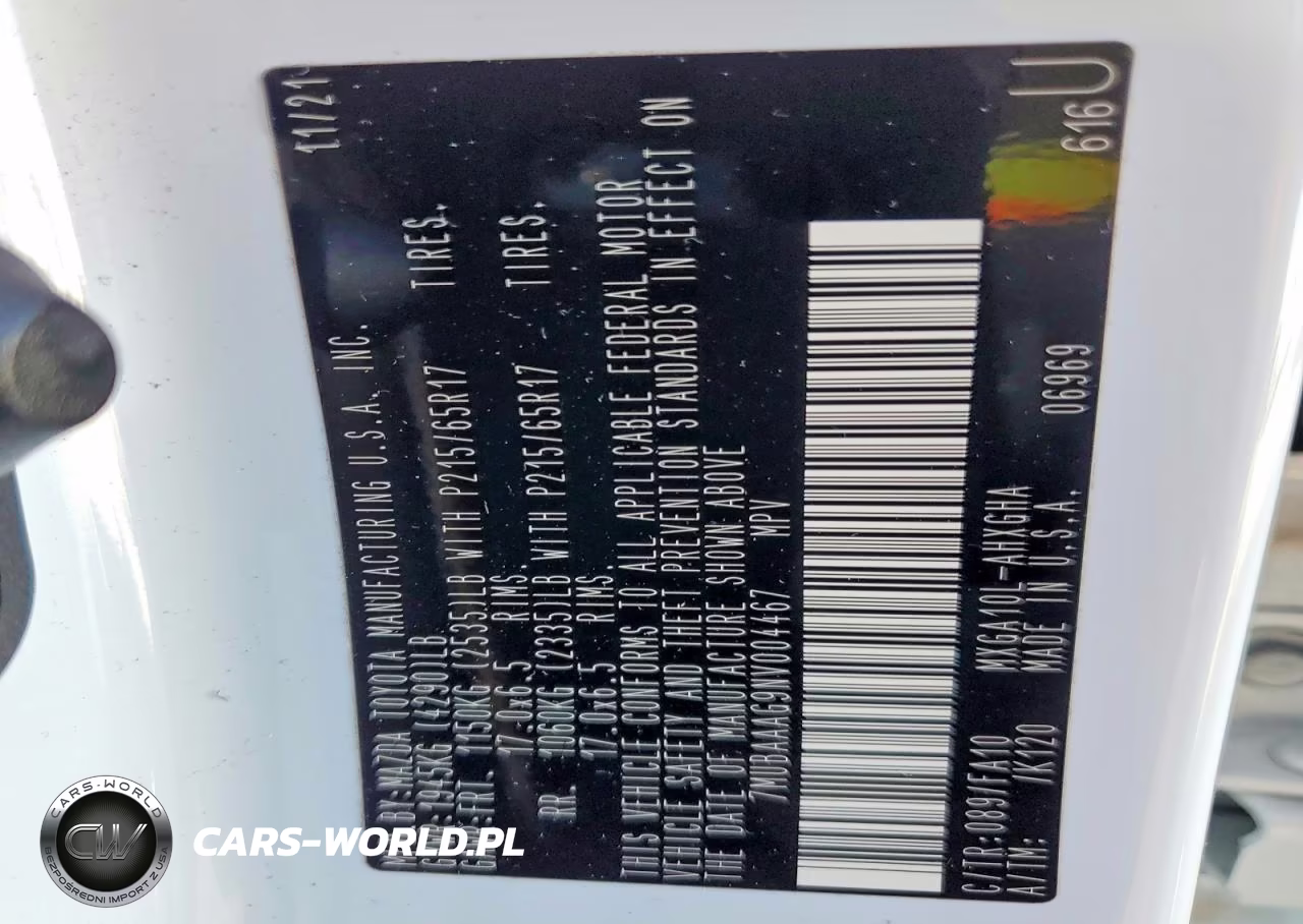 2022 Toyota Corolla Cross Le VIN:7MUBAAAG9NV004467 - 14