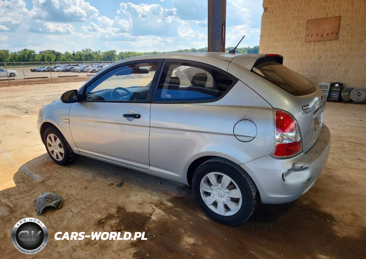 2007 Hyundai Accent Gs VIN:KMHCM36C77U021138 - 2