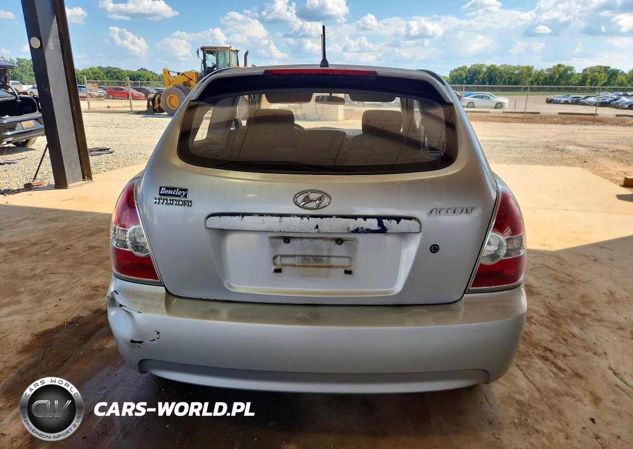 2007 Hyundai Accent Gs VIN:KMHCM36C77U021138 - 6