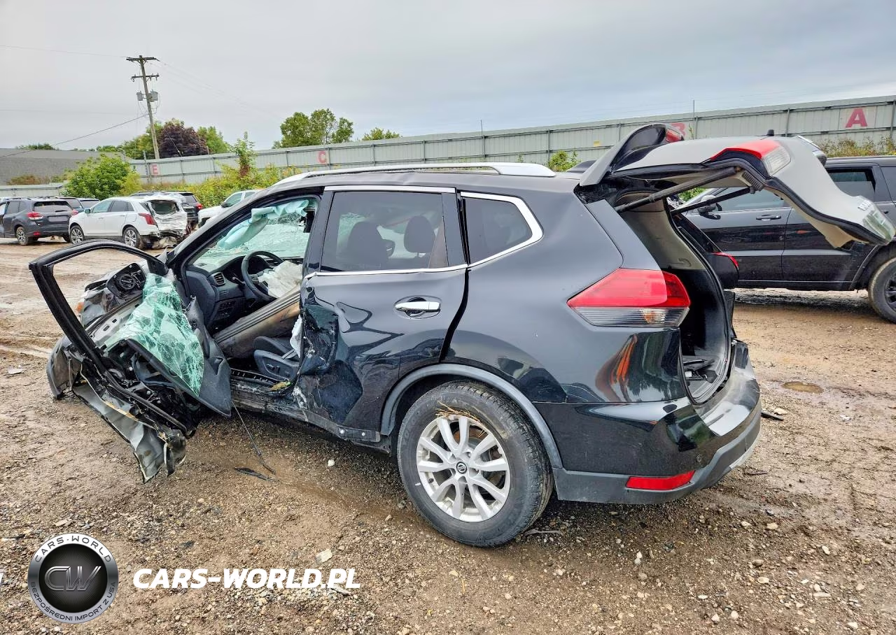2019 Nissan Rogue Sv VIN:KNMAT2MT8KP542811 - 2