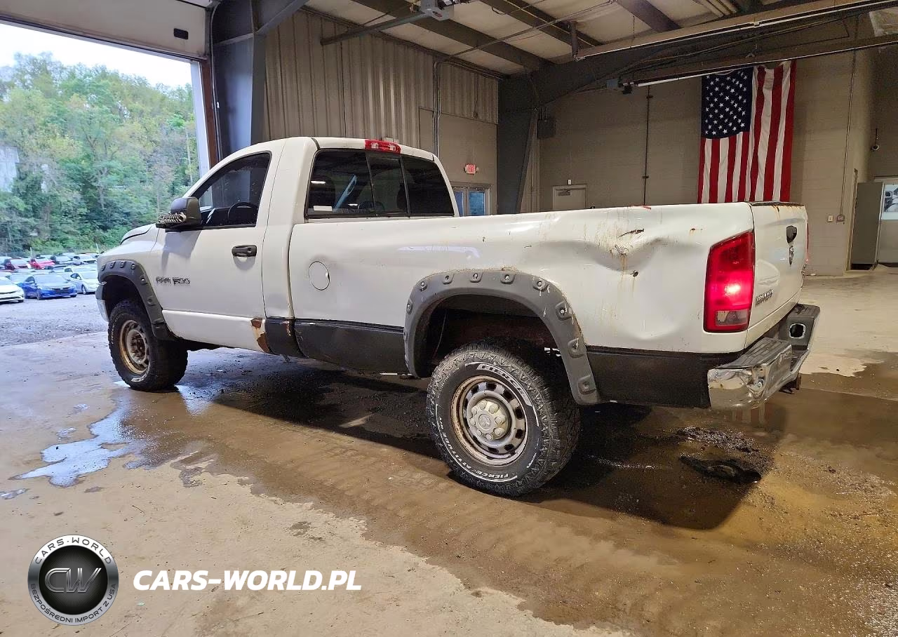 2003 Dodge Ram 2500 St VIN:3D7KU26D93G761229 - 2