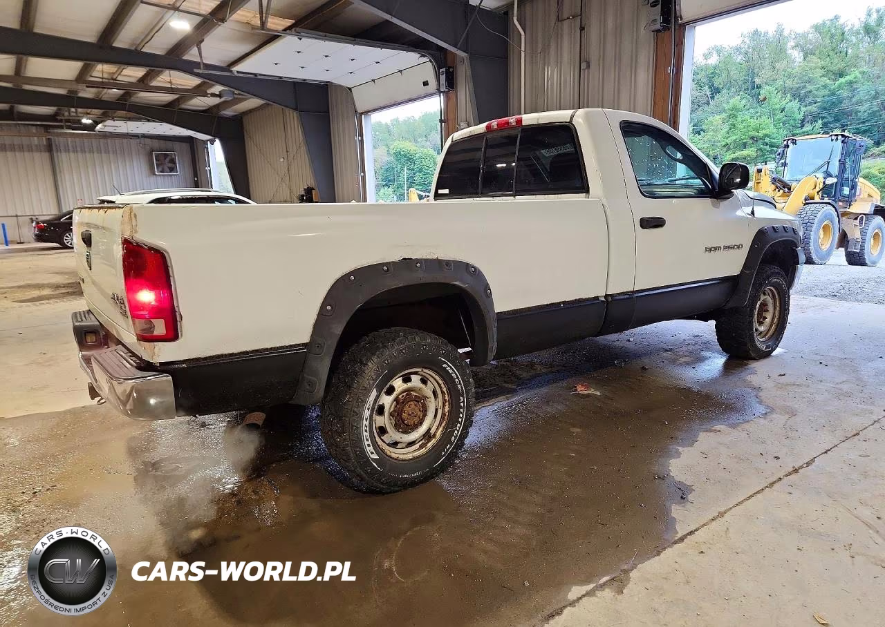 2003 Dodge Ram 2500 St VIN:3D7KU26D93G761229 - 3