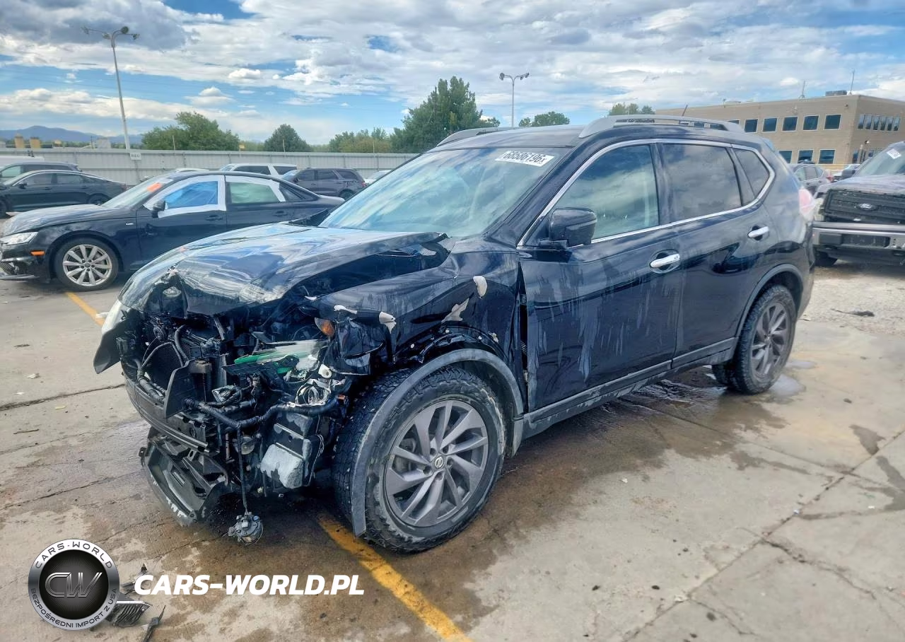 2016 Nissan Rogue Sl VIN:5N1AT2MV1GC850589 - 1