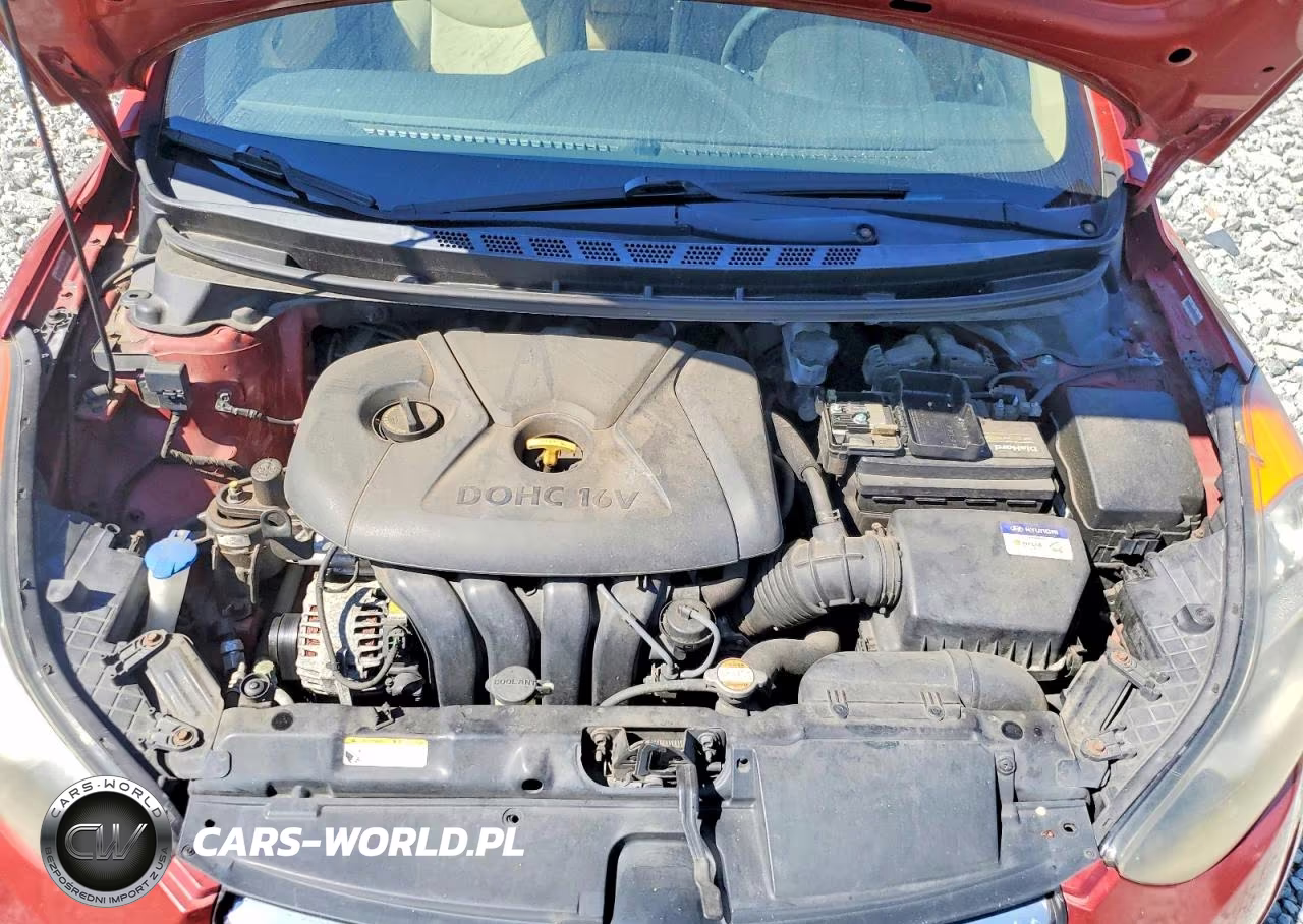 2011 Hyundai Elantra Gls VIN:KMHDH4AE6BU106648 - 11