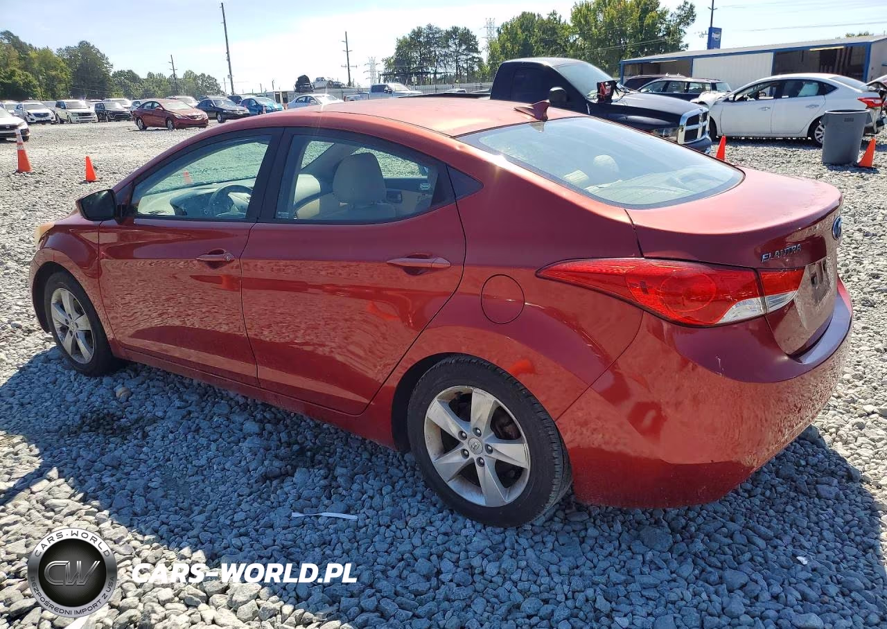2011 Hyundai Elantra Gls VIN:KMHDH4AE6BU106648 - 2