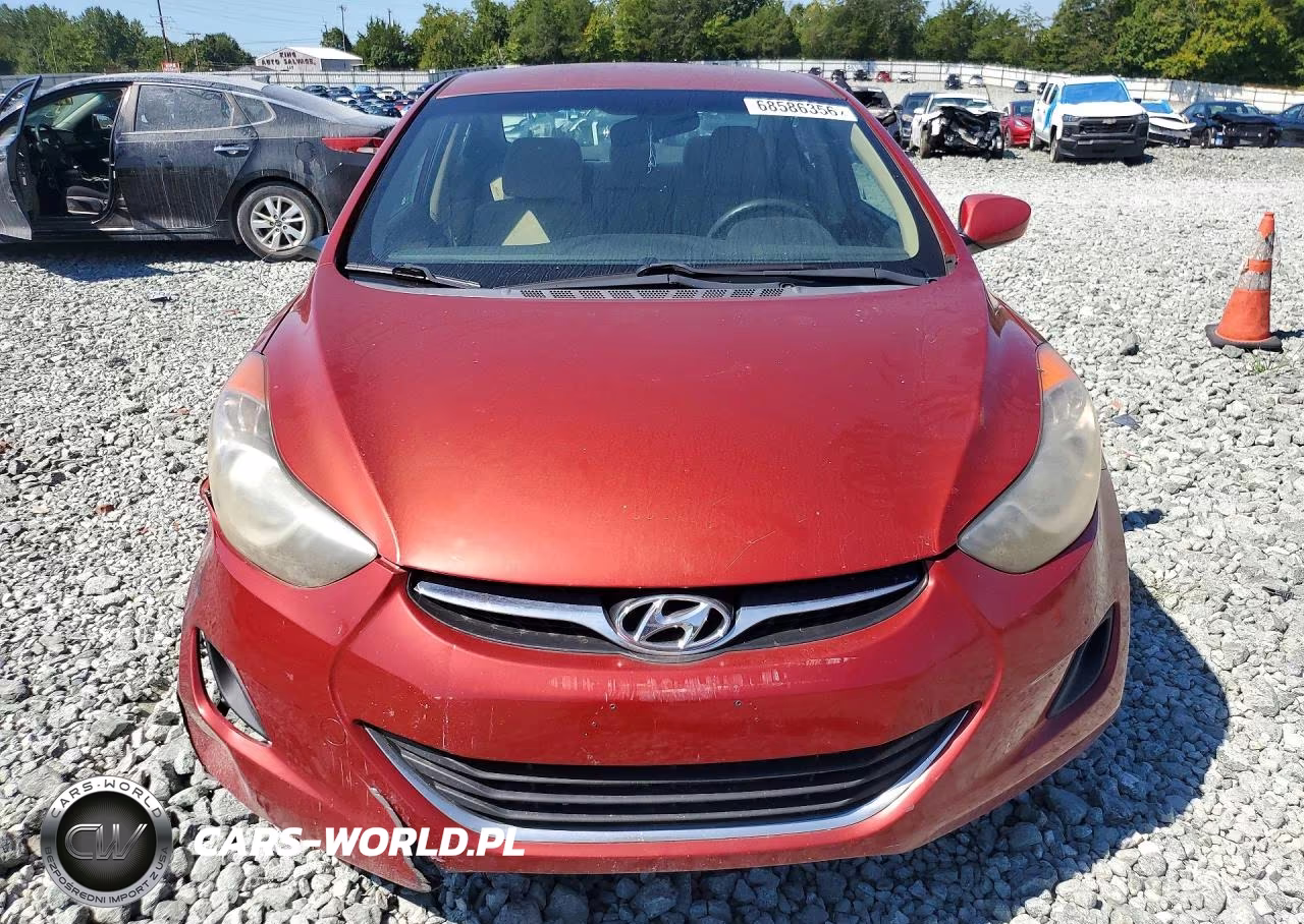 2011 Hyundai Elantra Gls VIN:KMHDH4AE6BU106648 - 5