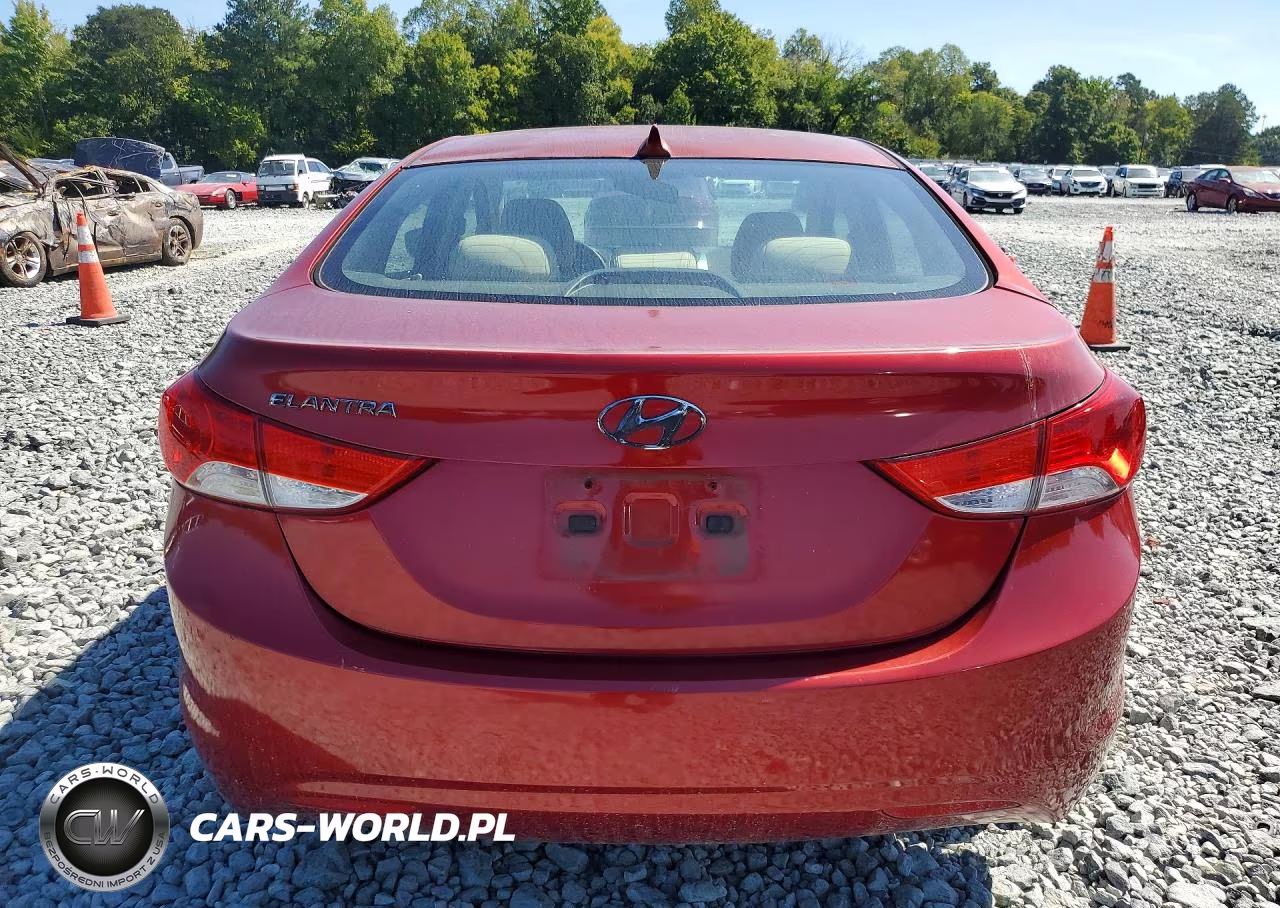 2011 Hyundai Elantra Gls VIN:KMHDH4AE6BU106648 - 6