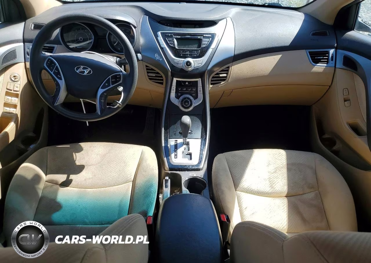 2011 Hyundai Elantra Gls VIN:KMHDH4AE6BU106648 - 8