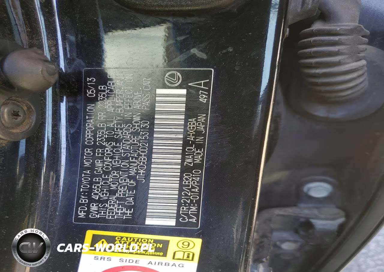 2013 Lexus Ct 200 VIN:JTHKD5BH0D2153130 - 12