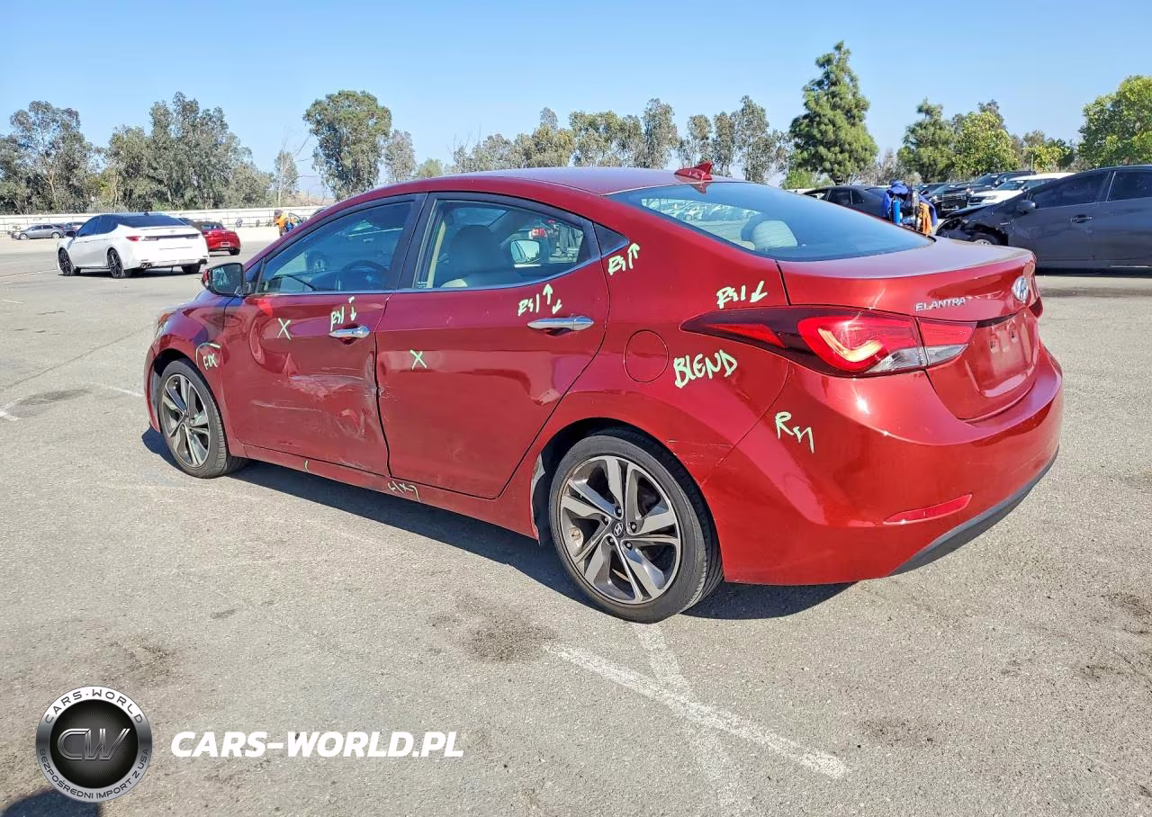 2015 Hyundai Elantra Limited VIN:5NPDH4AE2FH555328 - 2