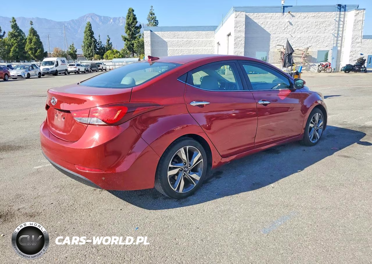 2015 Hyundai Elantra Limited VIN:5NPDH4AE2FH555328 - 3