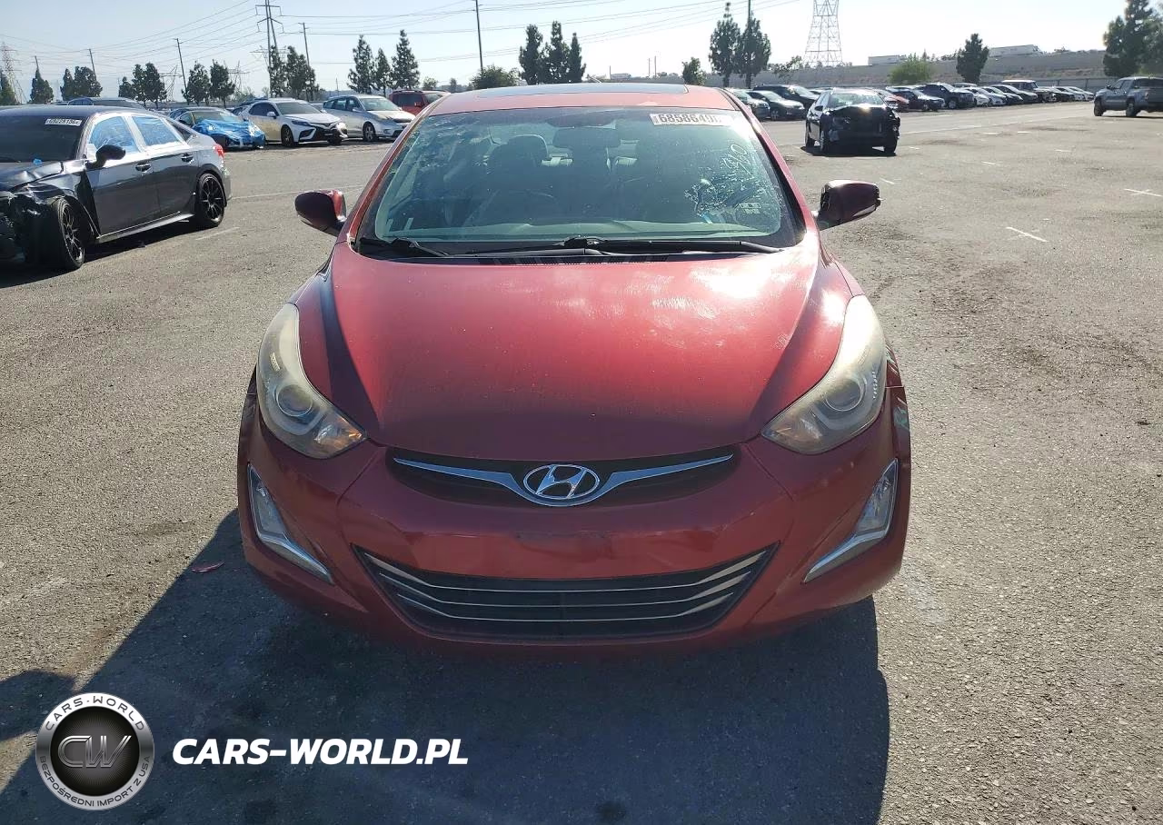 2015 Hyundai Elantra Limited VIN:5NPDH4AE2FH555328 - 5