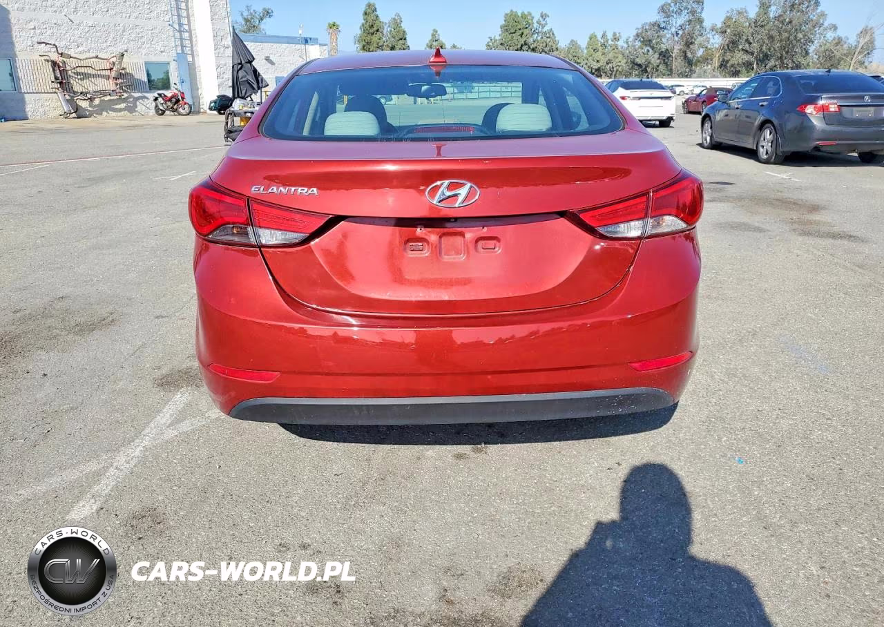 2015 Hyundai Elantra Limited VIN:5NPDH4AE2FH555328 - 6