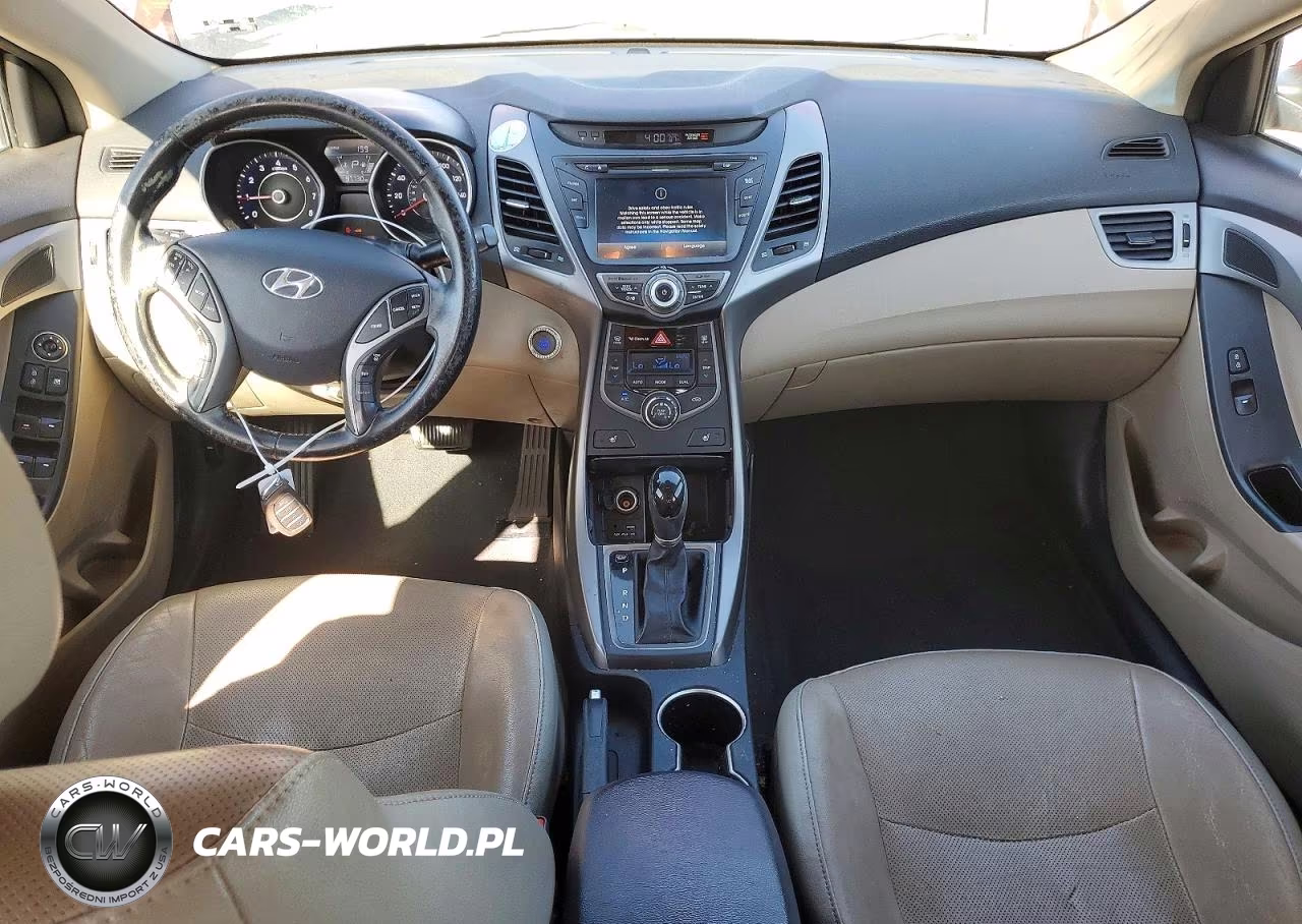 2015 Hyundai Elantra Limited VIN:5NPDH4AE2FH555328 - 8