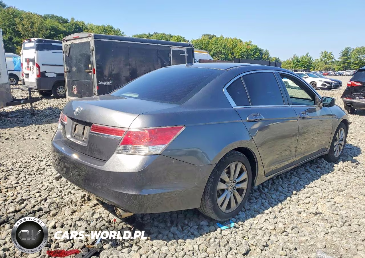 2012 Honda Accord Exl VIN:1HGCP2F86CA153726 - 3