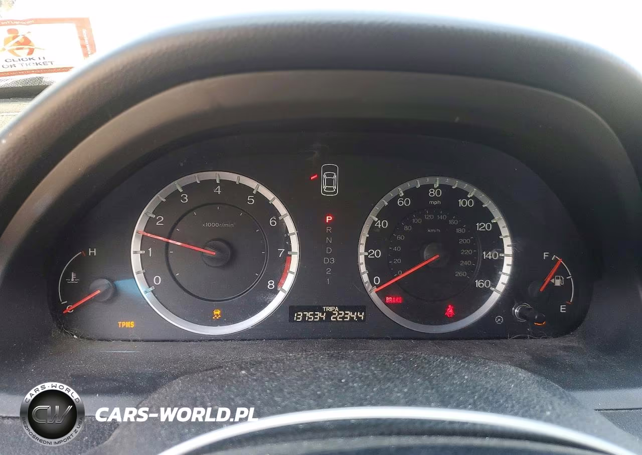 2012 Honda Accord Exl VIN:1HGCP2F86CA153726 - 9