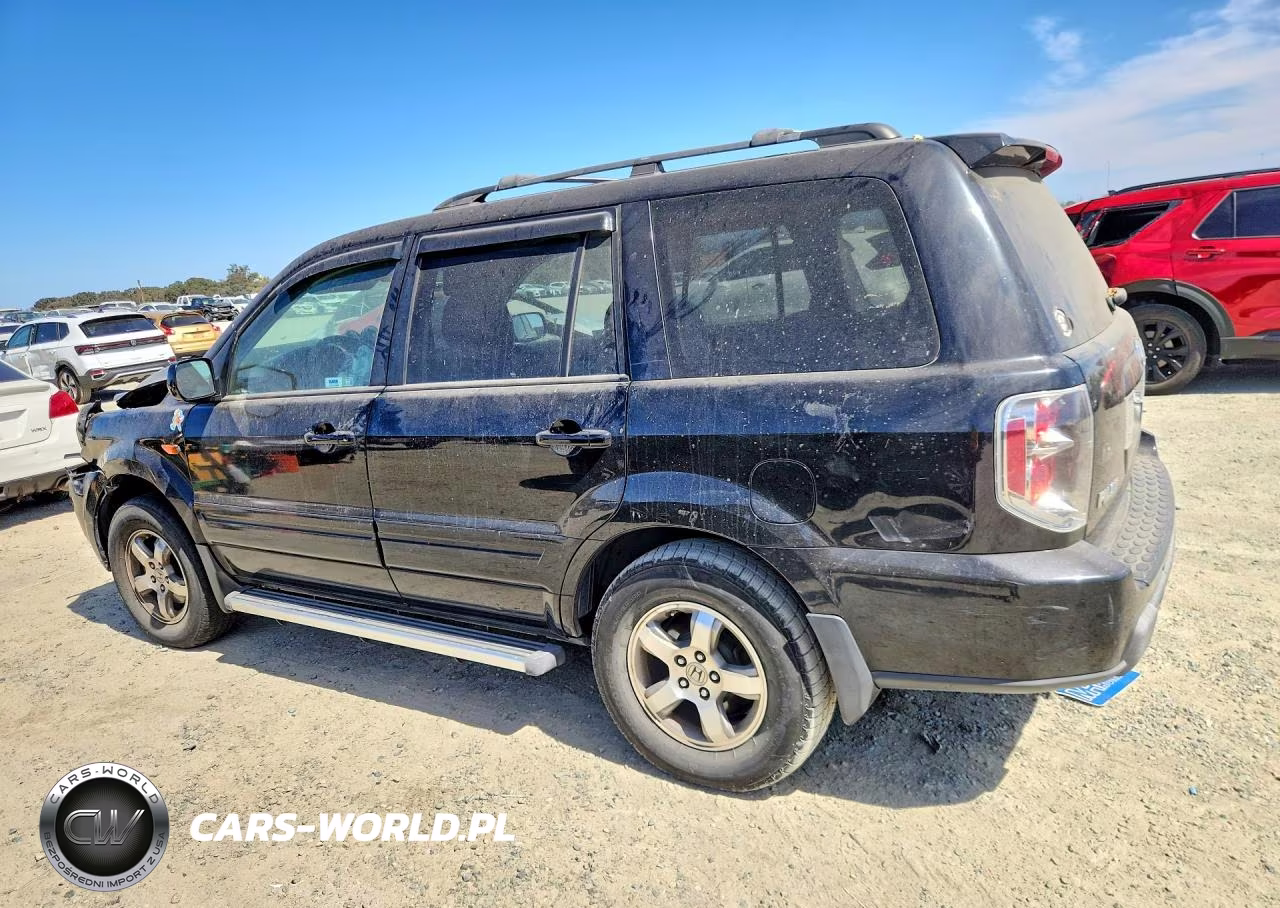 2008 Honda Pilot Se VIN:5FNYF28398B019607 - 2