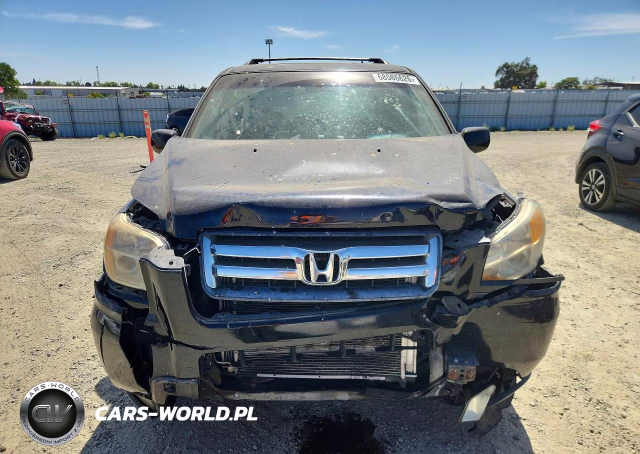 2008 Honda Pilot Se VIN:5FNYF28398B019607 - 5