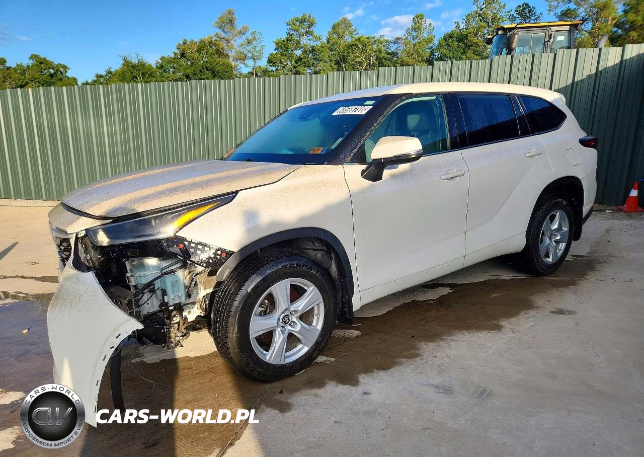2021 Toyota Highlander Le VIN:5TDBZRBH7MS094810 - 1