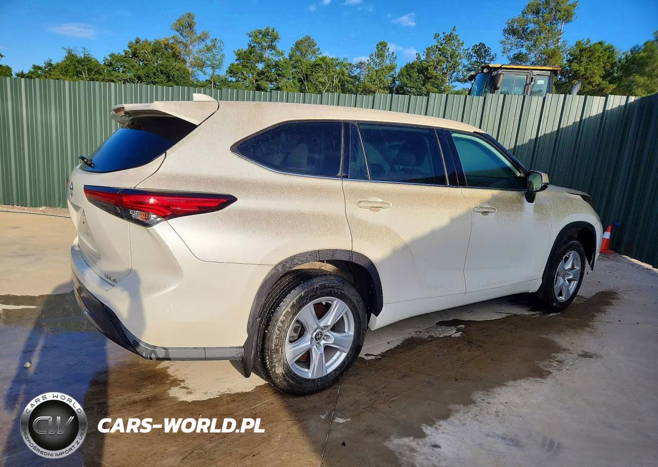 2021 Toyota Highlander Le VIN:5TDBZRBH7MS094810 - 3