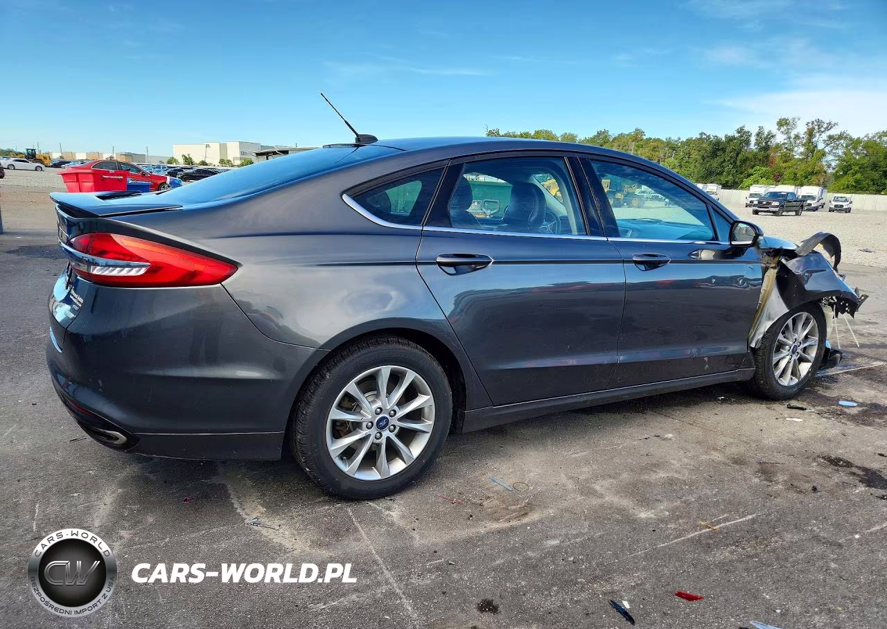 2017 Ford Fusion Se VIN:3FA6P0H95HR266320 - 3