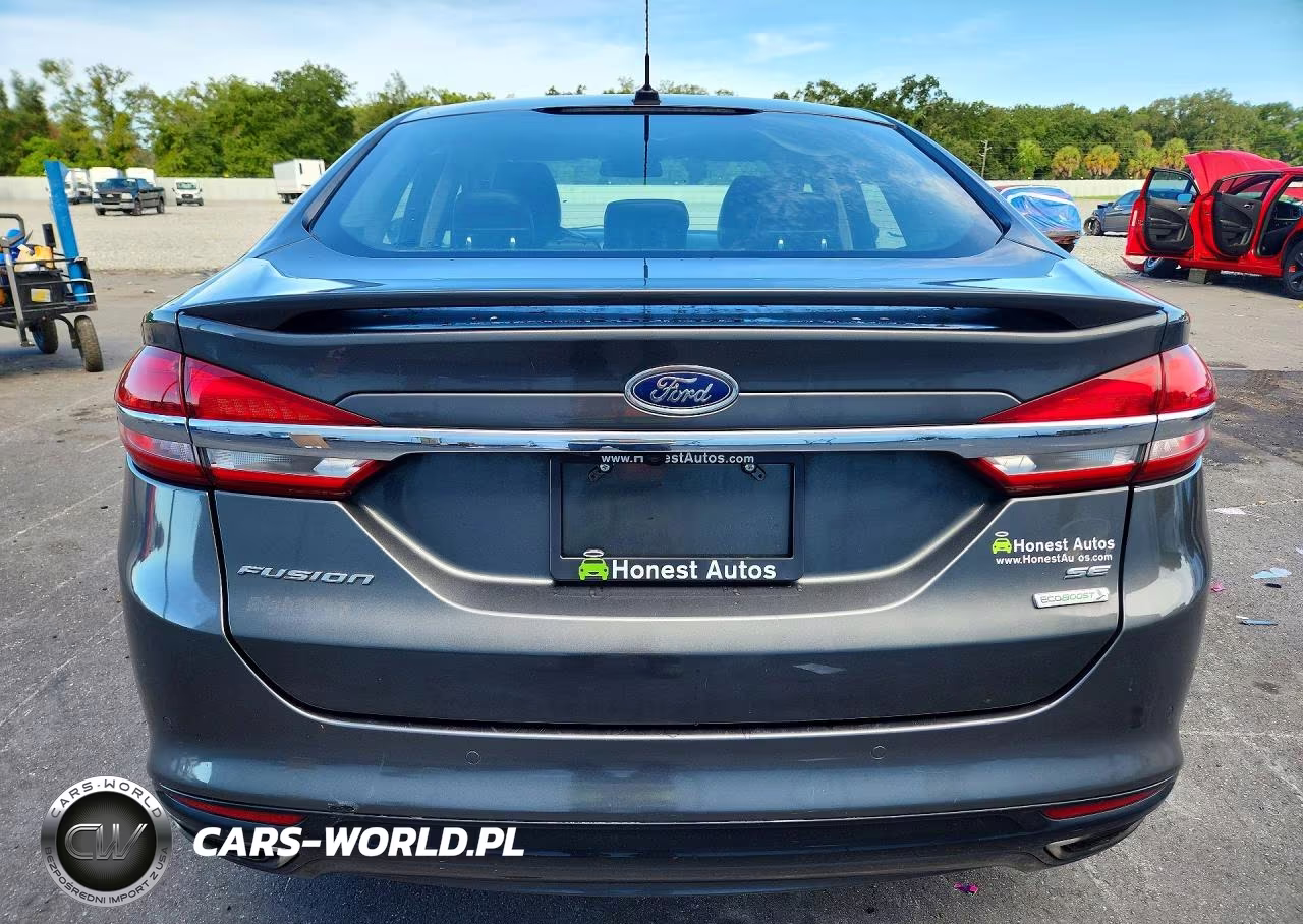 2017 Ford Fusion Se VIN:3FA6P0H95HR266320 - 6