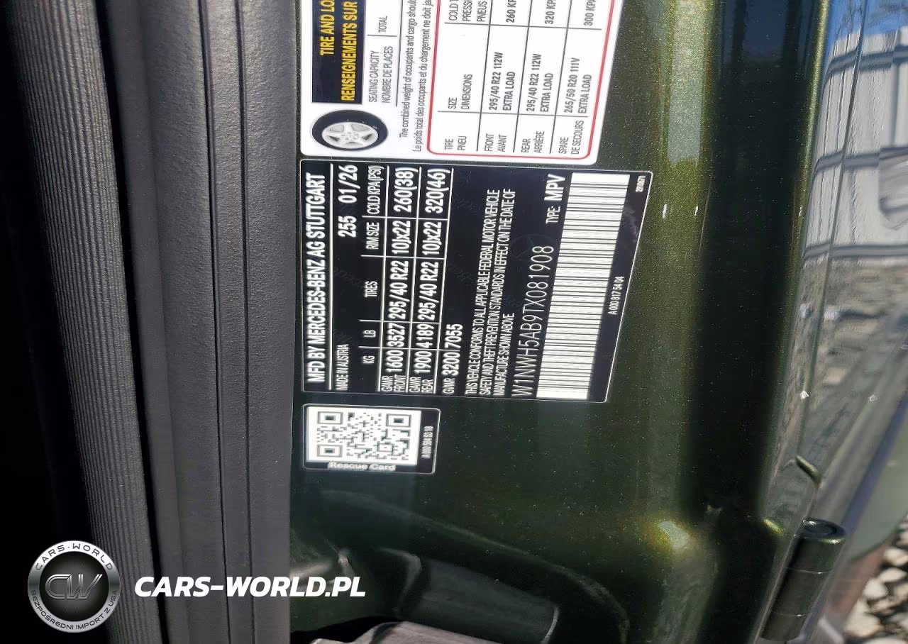 2026 Mercedes-Benz G 63 Amg VIN:W1NWH5AB9TX081908 - 13