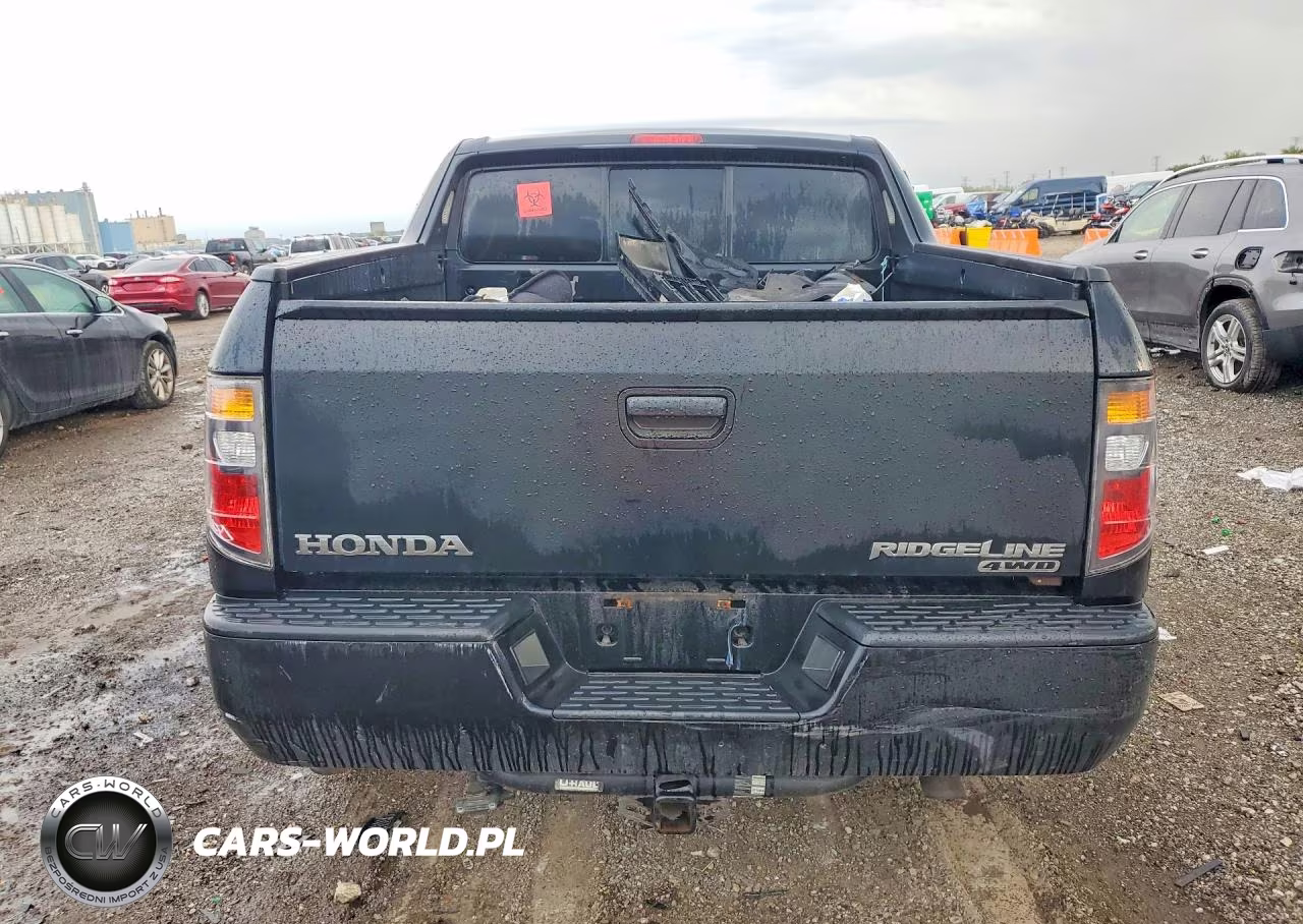 2006 Honda Ridgeline Rtl VIN:2HJYK16546H521681 - 6