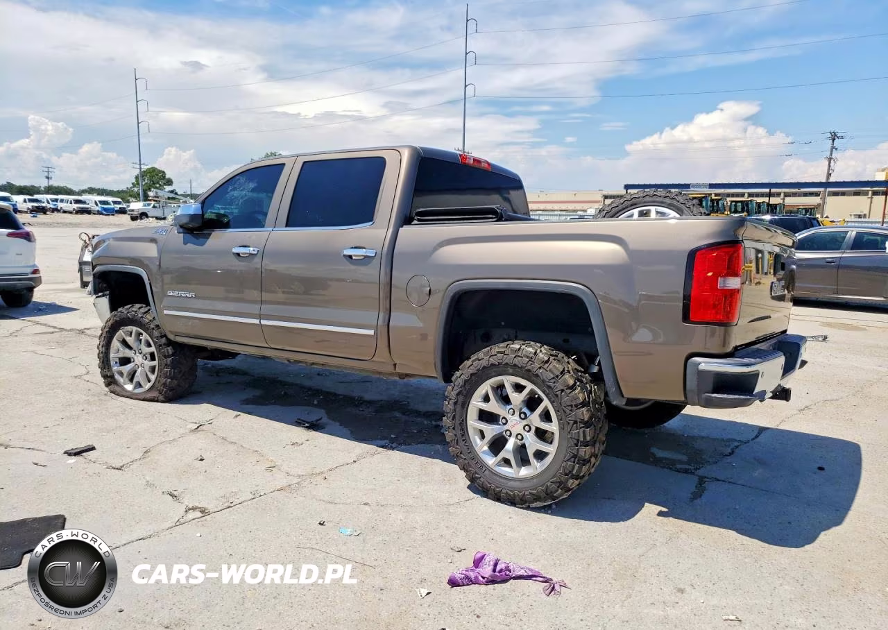 2015 GMC Sierra K1500 Slt VIN:3GTU2VEC9FG529379 - 2
