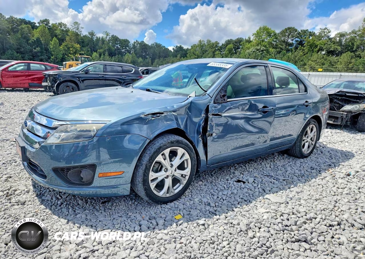 2012 Ford Fusion Se VIN:3FAHP0HG5CR234497 - 1