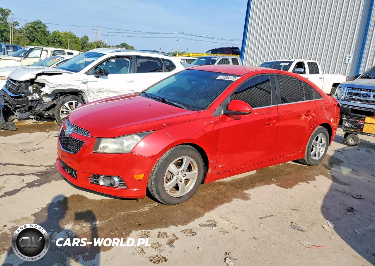 2012 Chevrolet Cruze Lt VIN:1G1PF5SC3C7363477 - 1