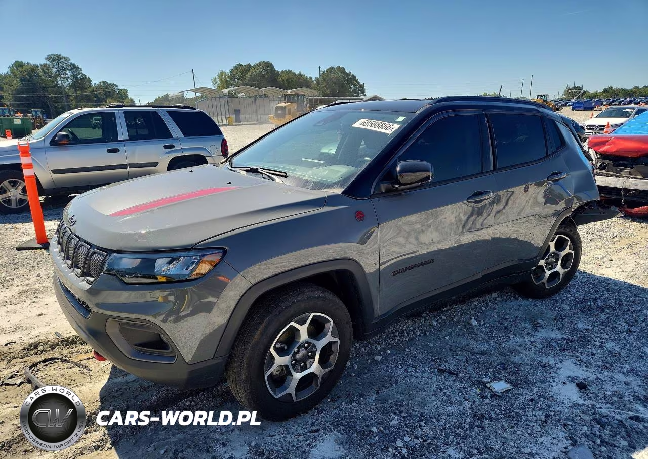 2022 Jeep Compass Trailhawk VIN:3C4NJDDB7NT192274 - 1