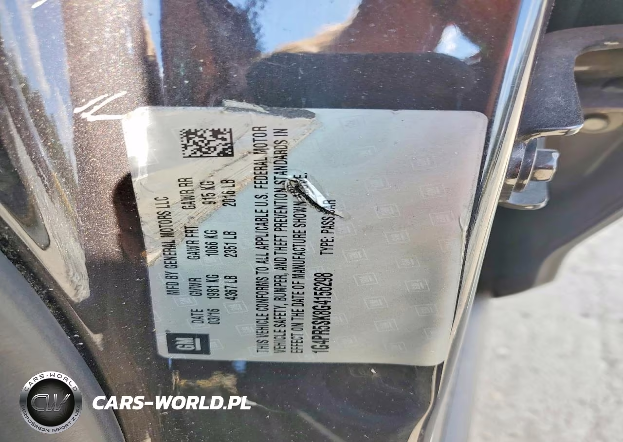 2016 Buick Verano VIN:1G4PR5SK8G4156298 - 12