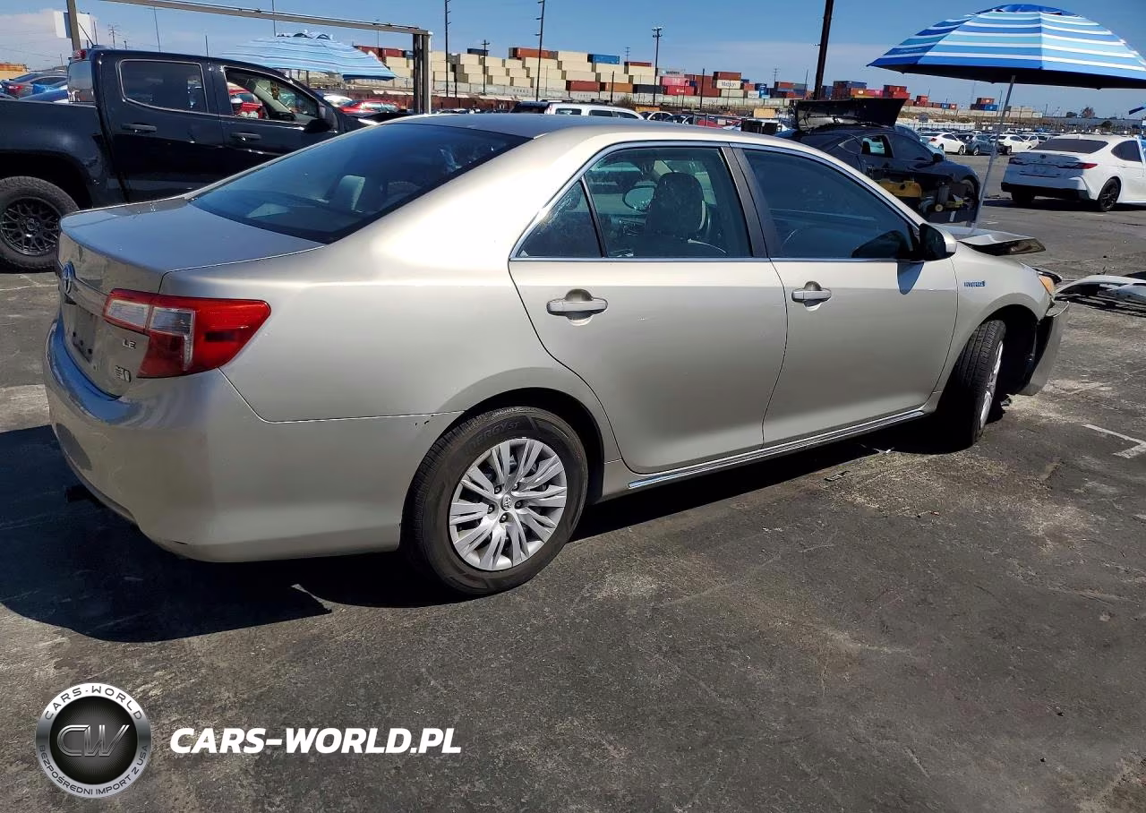 2013 Toyota Camry Hybrid Le VIN:4T1BD1FK3DU070727 - 3