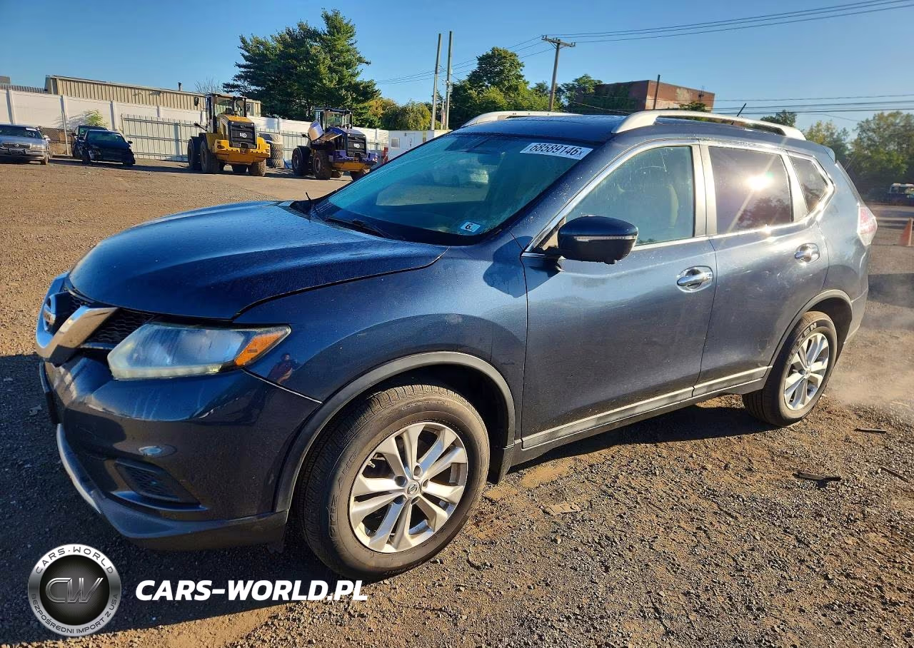 2015 Nissan Rogue S VIN:5N1AT2MV0FC822569 - 1