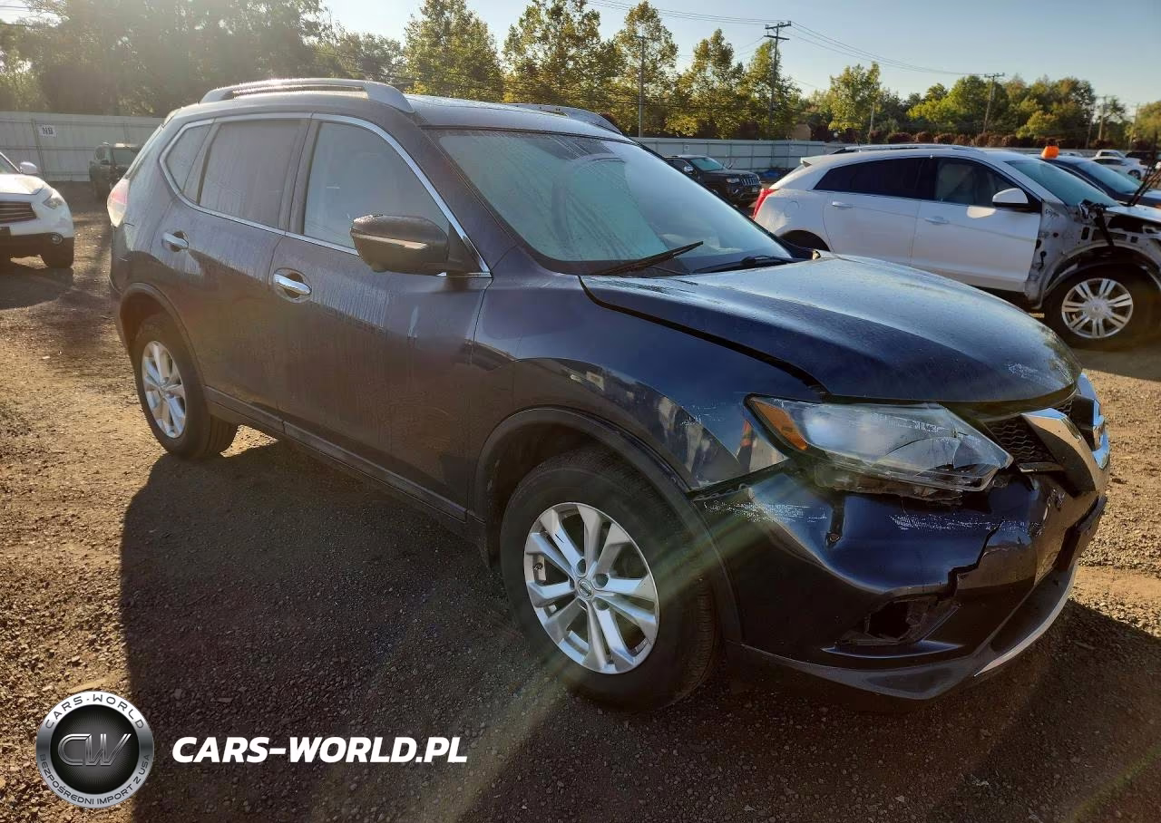 2015 Nissan Rogue S VIN:5N1AT2MV0FC822569 - 4