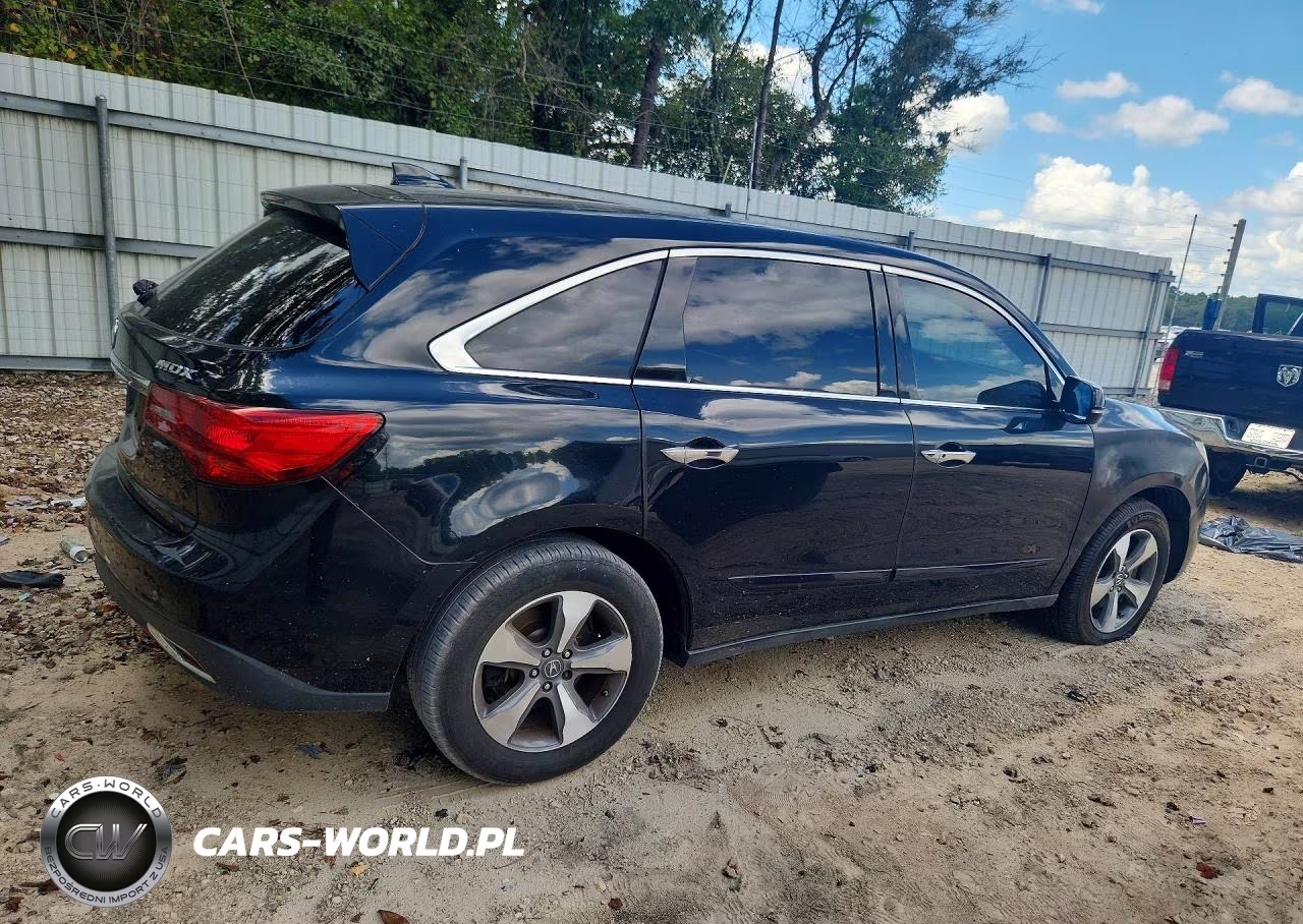 2016 Acura Mdx VIN:5FRYD3H25GB013710 - 3