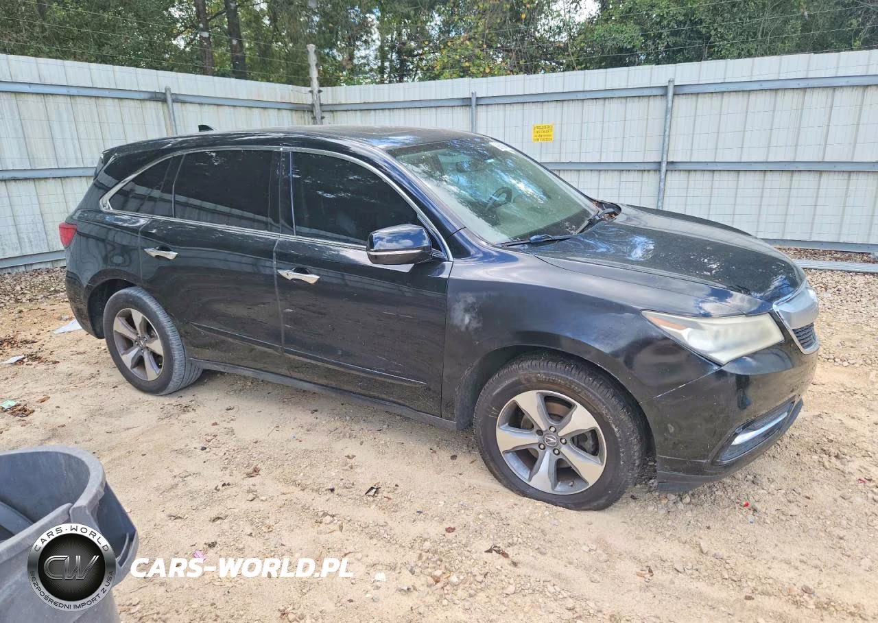 2016 Acura Mdx VIN:5FRYD3H25GB013710 - 4