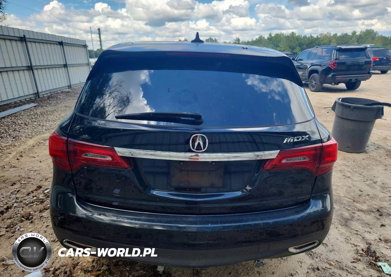 2016 Acura Mdx VIN:5FRYD3H25GB013710 - 6