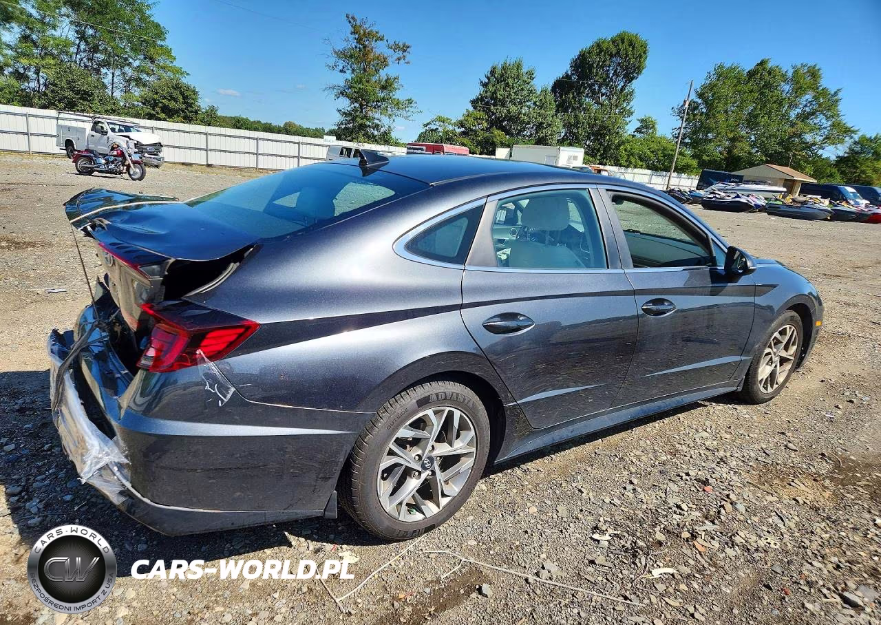 2022 Hyundai Sonata Sel VIN:KMHL64JA7NA233171 - 3