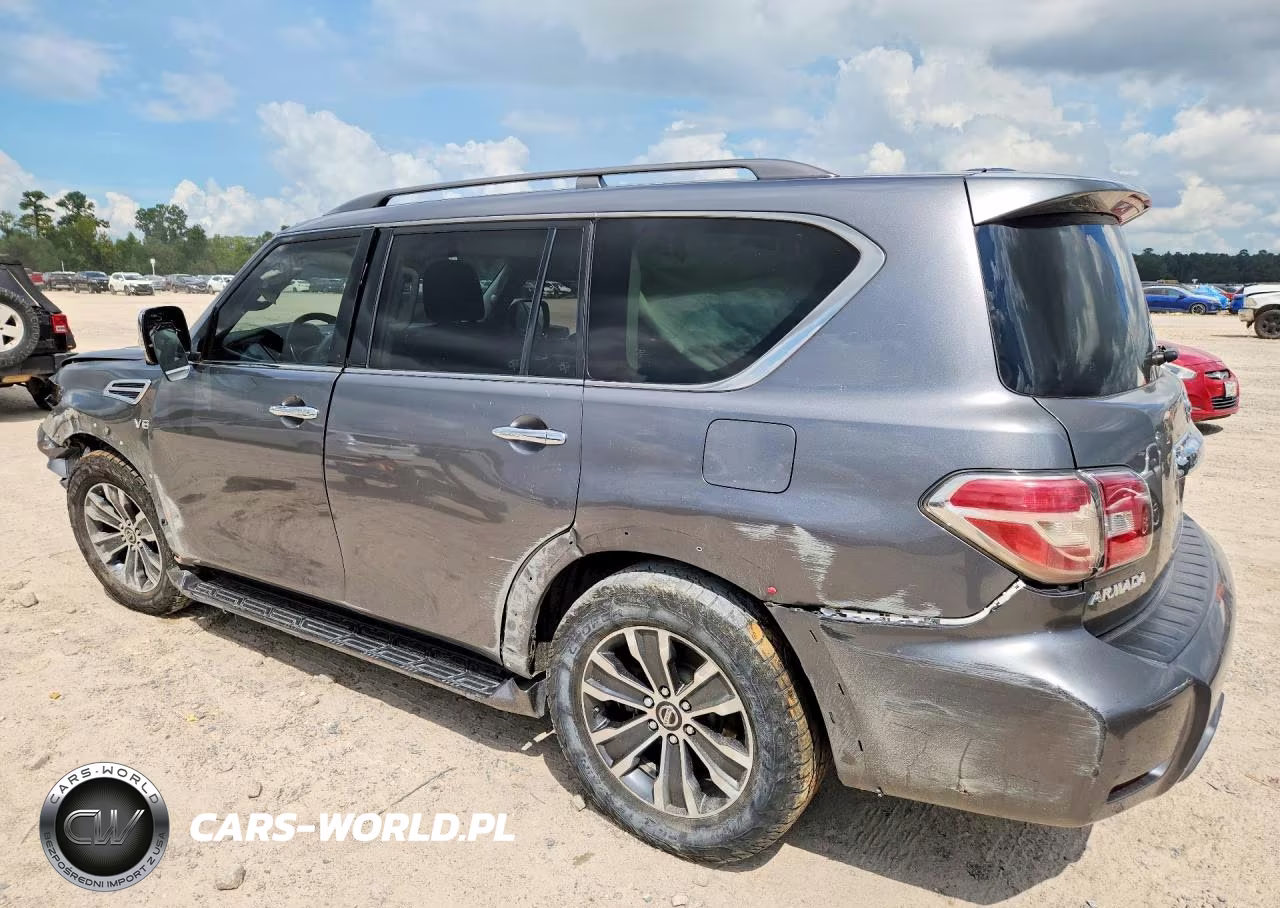 2019 Nissan Armada Sl VIN:JN8AY2ND3K9091742 - 2