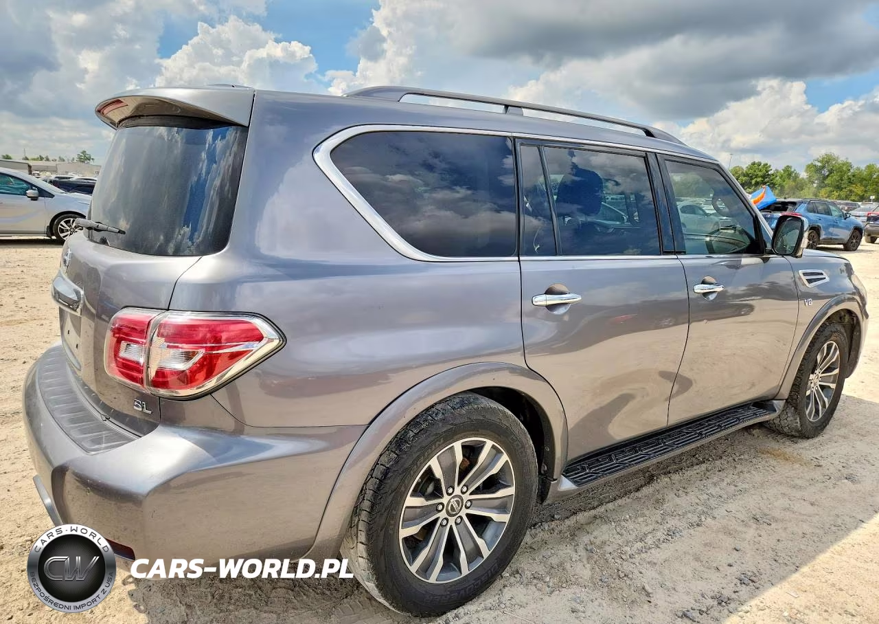 2019 Nissan Armada Sl VIN:JN8AY2ND3K9091742 - 3